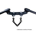 Woodcraft Ducati Monster 1200R (16-19) Clipon Riser Adapter Plate With Bars Woodcraft Ducati Monster 1200R (16-19) Clipon Riser Adapter Plate With Bars